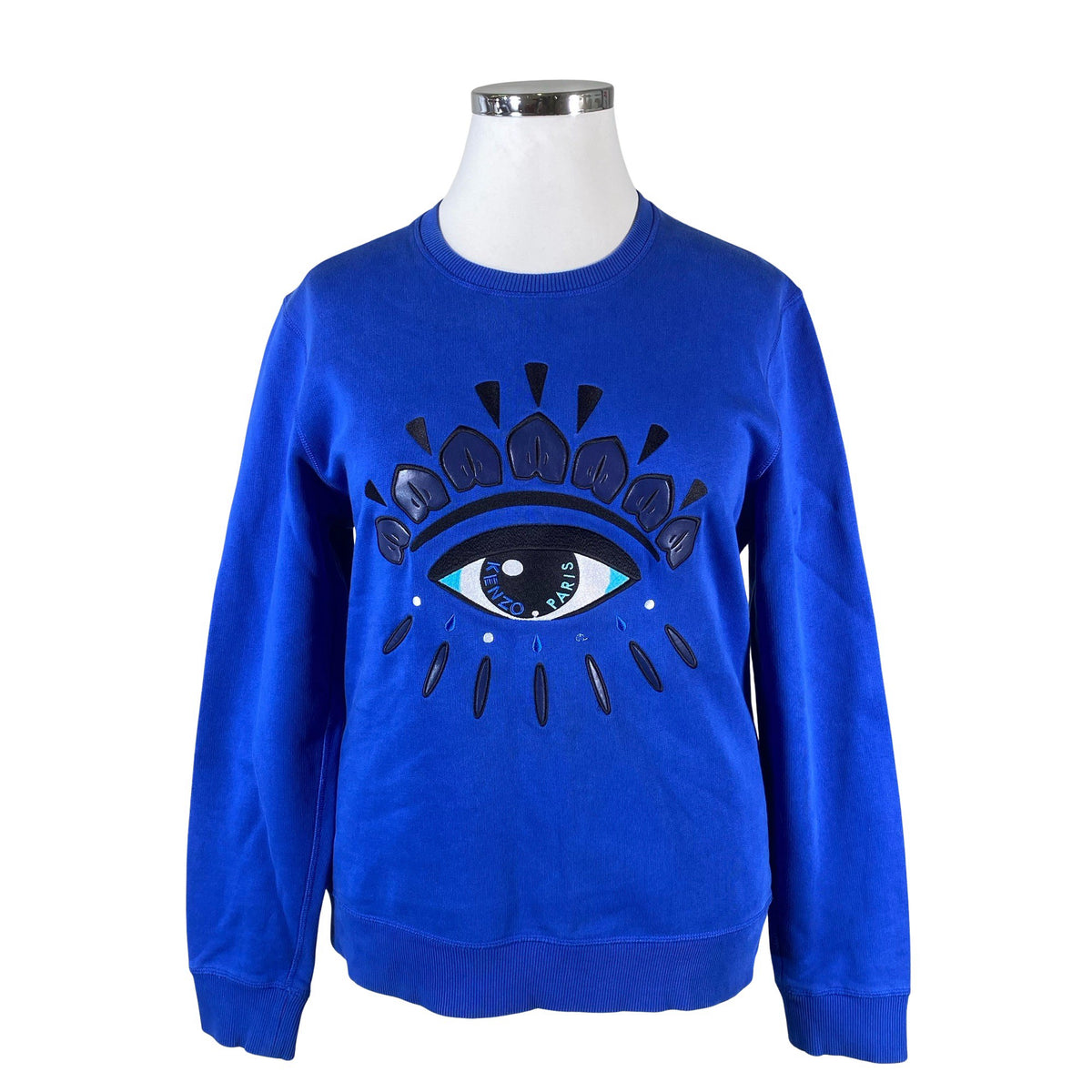 Unisex Kenzo - Dressikangast pluus, suurus 42 - Sinine (1)