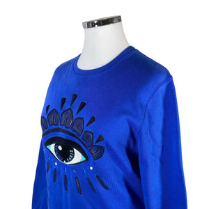 Unisex Kenzo - Dressikangast pluus, suurus 42 - Sinine (2)