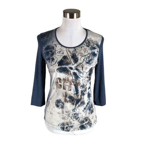 Unisex Barbara Lebek - Trikotaažist pluus, suurus 36 - Sinine ()