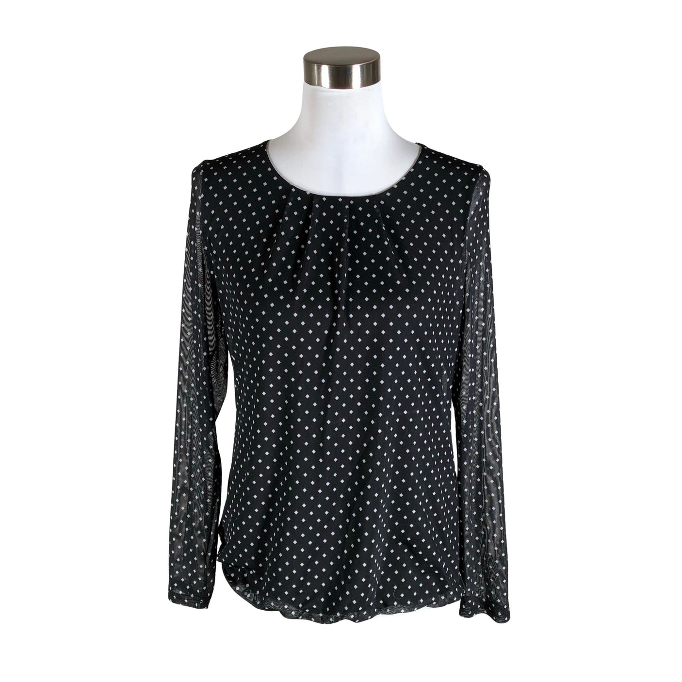 Unisex Gerry Weber - Trikotaažist pluus, suurus 36 - Must (1)