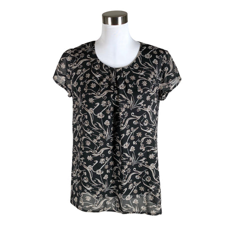 Unisex S.T.I - Lühikeste käistega pluus, suurus 38 - Must ()