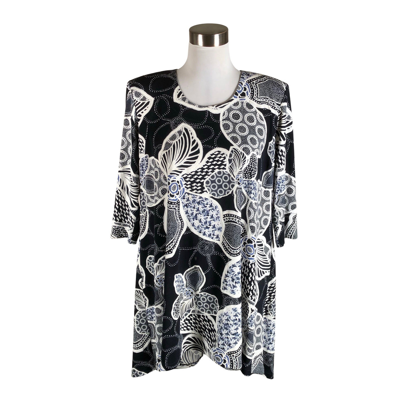 Unisex Tricana - Trikotaažist tuunika, suurus 32 - Sinine (1)