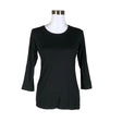 Unisex S.T.I - Trikotaažist pluus, suurus 36 - Must ()