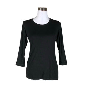 Unisex S.T.I - Trikotaažist pluus, suurus 36 - Must (1)