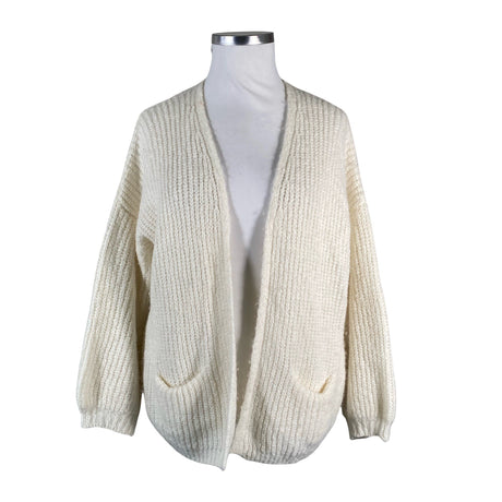 Unisex Bypias - Kardigan, suurus 44 - Valge ()
