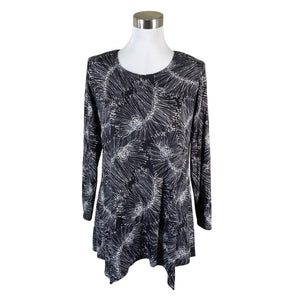 Unisex Tricana - Trikotaažist tuunika, suurus 32 - Must (1)