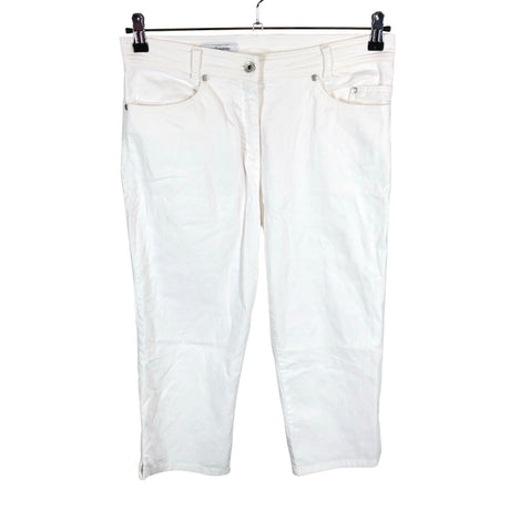 Unisex Steilmann - Teksast poolpikad püksid, suurus 42 - Valge ()