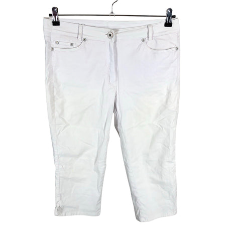 Unisex Steilmann - Mittevenivad poolpikad püksid, suurus 42 - Valge ()