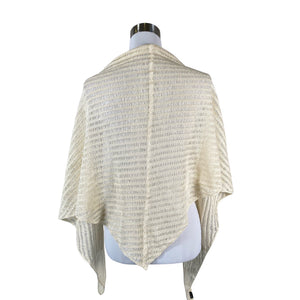 Unisex Pirita - Õlasall, suurus Maxi - Looduslik valge (2)