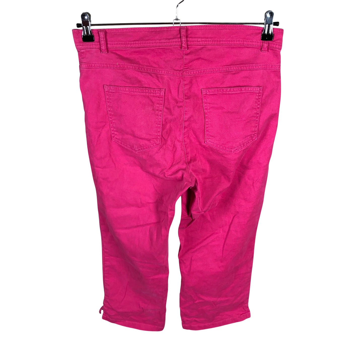 Unisex Steilmann - Teksast poolpikad püksid, suurus 42 - Roosa (2)
