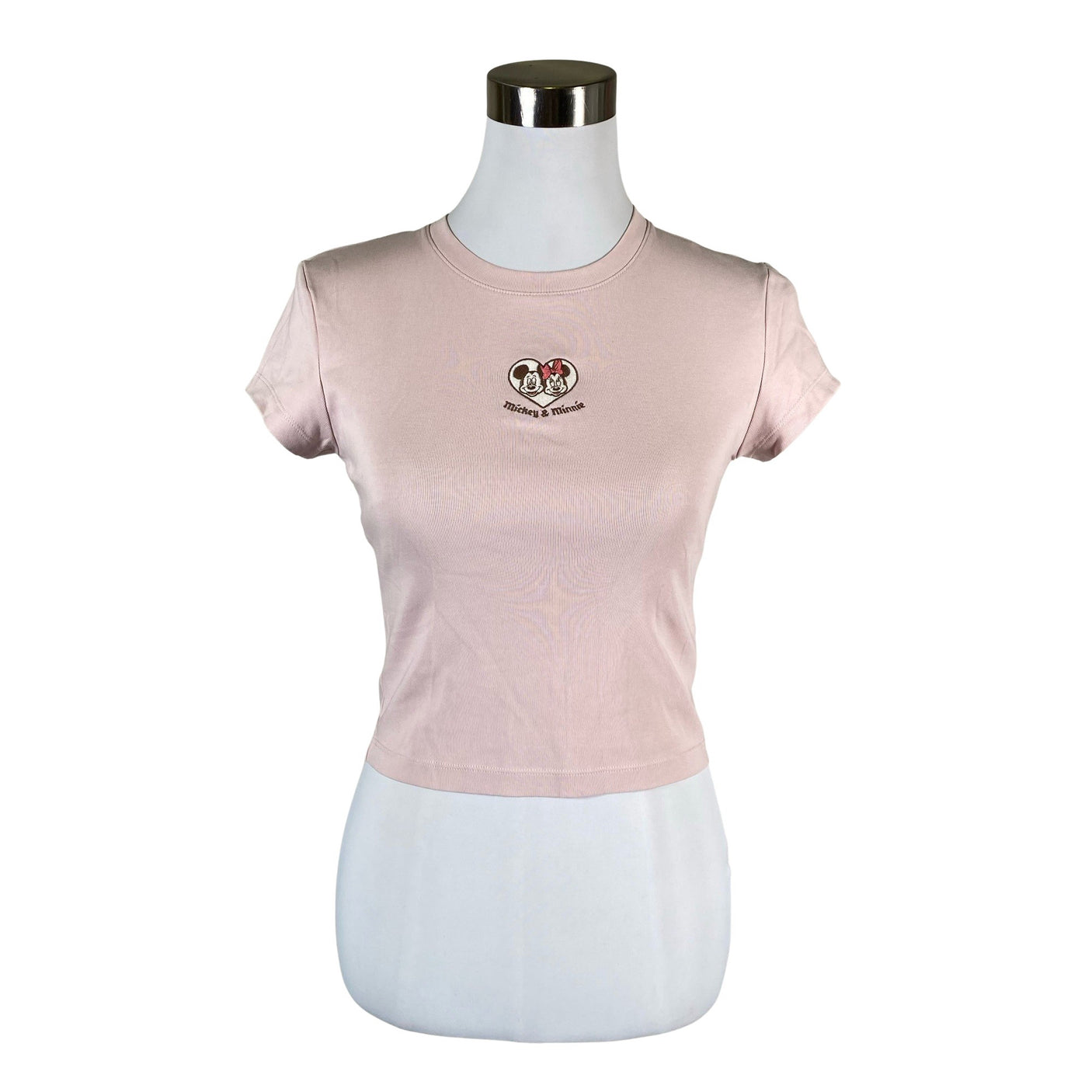 Unisex Uniqlo - T-särk, suurus 34 - Heleroosa (1)