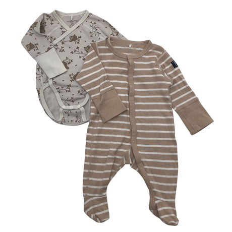 Unisex Polarn O. Pyret - Kombinesoon, suurus 50 - 56 - Pruun ()