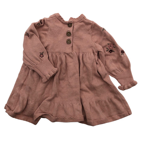 Unisex Newbie - Kootud kleit, suurus 50 - 56 - Heleroosa (2)