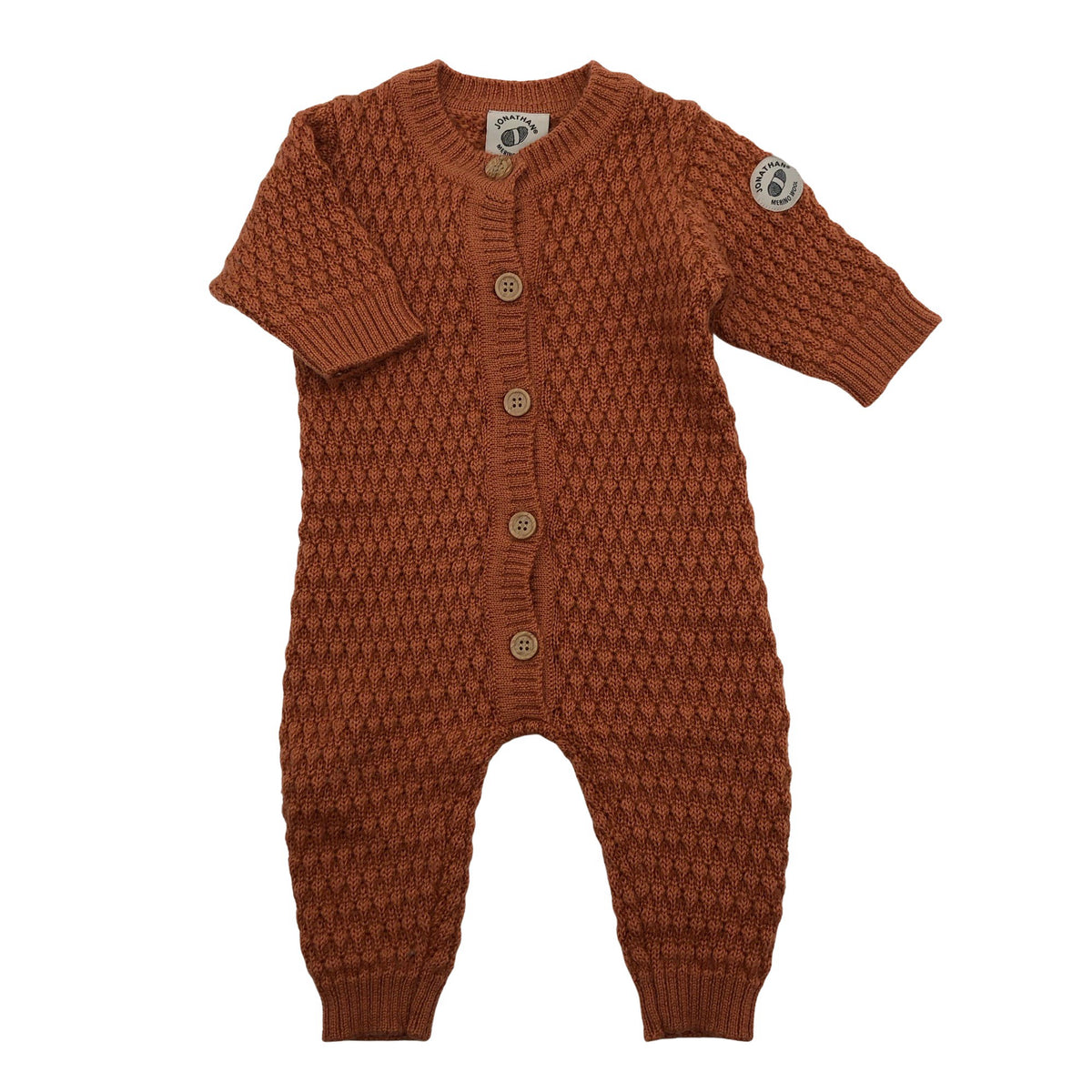 Unisex Jonathan - Villane kombinesoon, suurus 44 - 50 - Oranž (1)