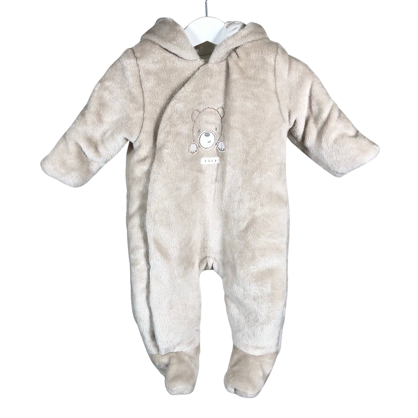 Unisex Mothercare - Fliiskombinesoon, suurus 62 - 68 - Hall (1)