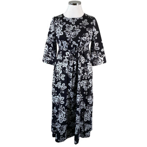 Unisex Ommellinen - Trikotaažist kleit, suurus 42 - Must (1)