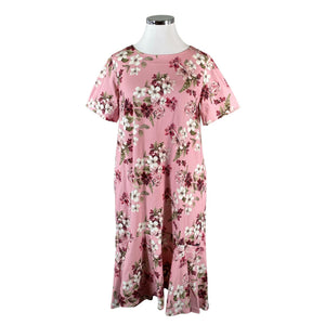 Unisex Ommellinen - Trikotaažist kleit, suurus 42 - Roosa (1)