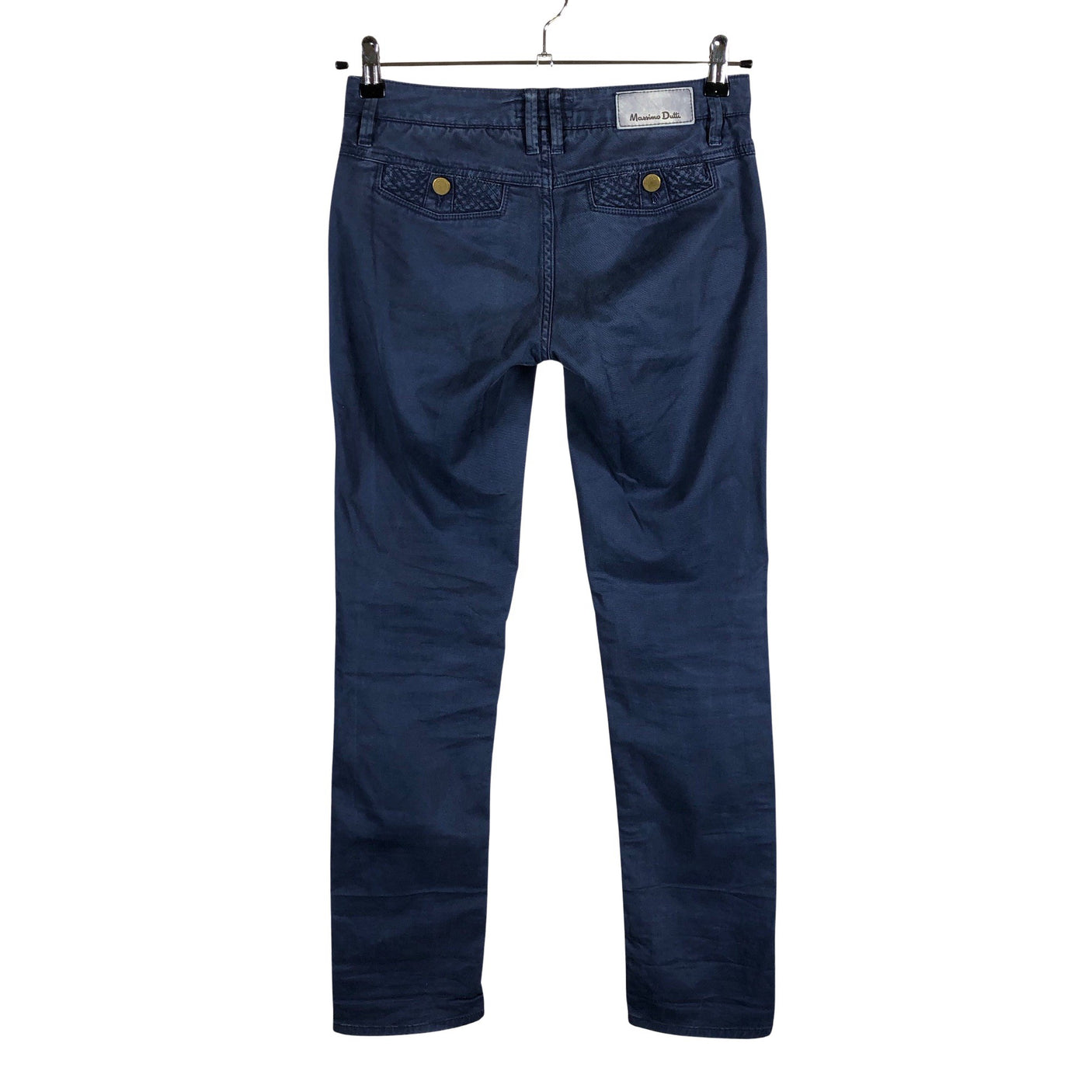Unisex Massimo Dutti - Mittevenivad püksid, suurus 36 - Sinine (2)