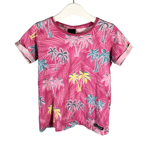Unisex Villervalla - T-särk, suurus 104 - 110 - Roosa (1)