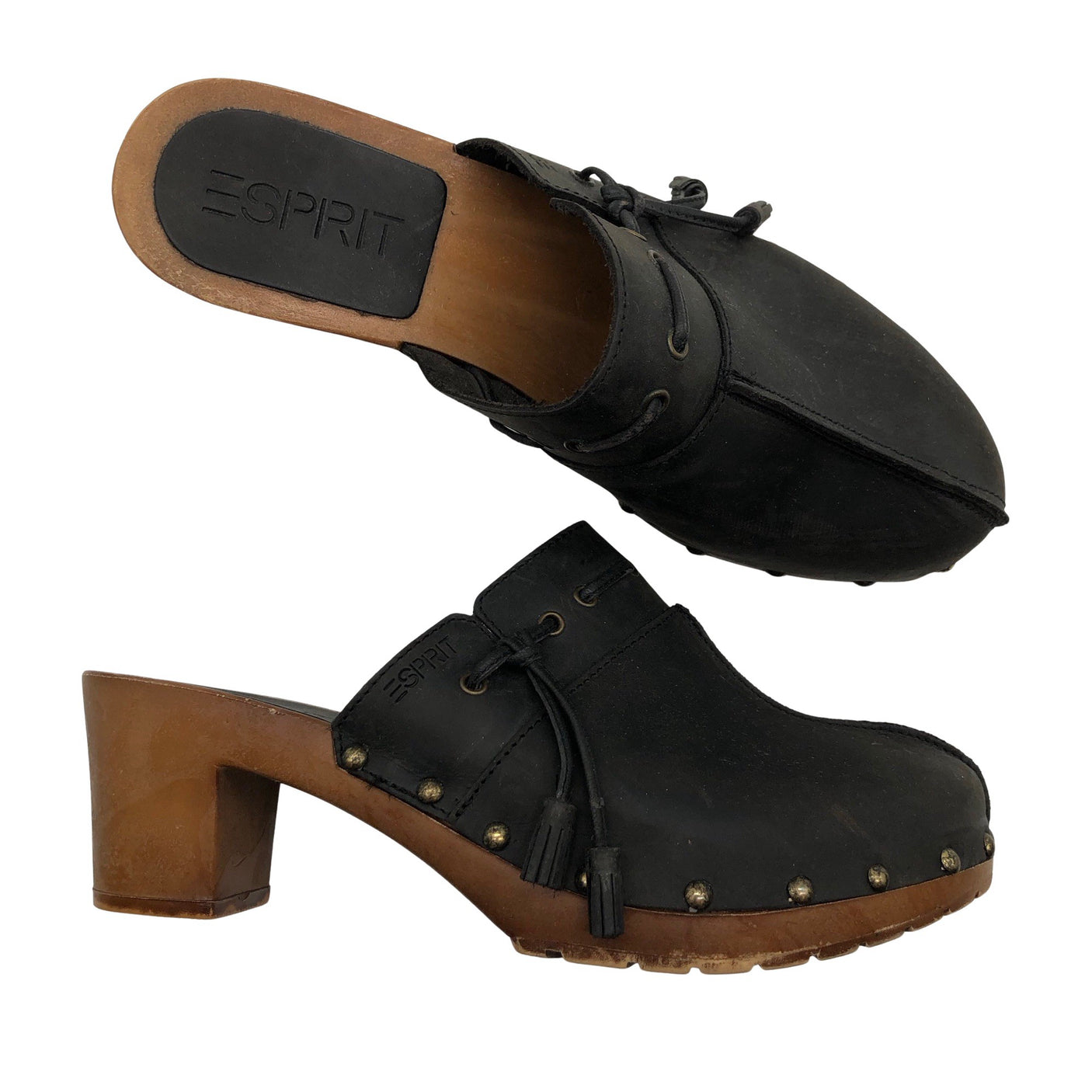 Unisex Esprit - Lahtise kannaga jalanõud, suurus 39 - Must (1)