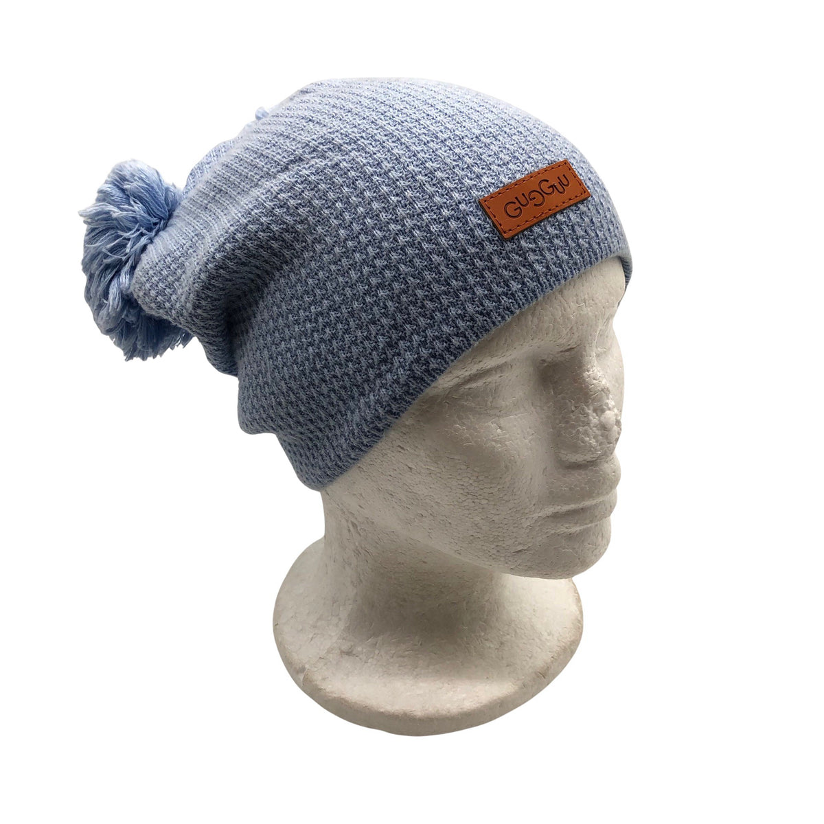 Unisex Gugguu - Õhuke müts, suurus 54 - 56 cm - Helesinine (1)
