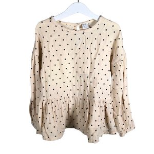 Unisex Lindex - Pluus, suurus 116 - 122 - Looduslik valge (1)