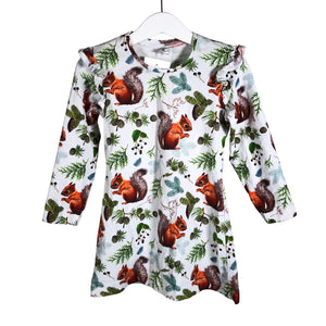 Unisex Ilona Rantasalmi - Trikotaažist kleit, suurus 98 - 104 - Valge (1)