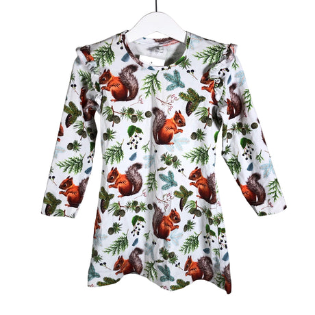 Unisex Ilona Rantasalmi - Trikotaažist kleit, suurus 98 - 104 - Valge ()