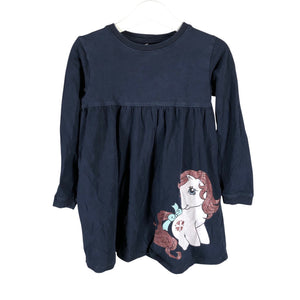Unisex Name It - Trikotaažist kleit, suurus 98 - 104 - Sinine (1)
