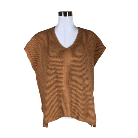Unisex Andiata - Kootud vest, suurus 38 - Pruun ()