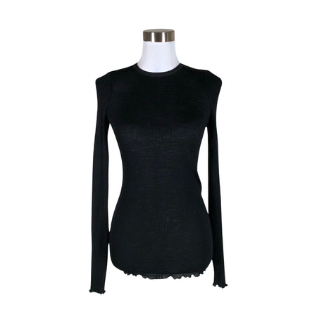 Unisex Samsoe&Samsoe - Trikotaažist pluus, suurus 38 - Must ()