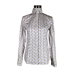 Unisex Habsburg - Triiksärk, suurus 36 - Valge (1)