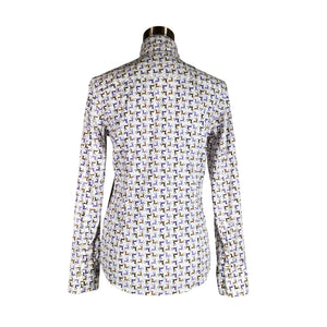 Unisex Habsburg - Triiksärk, suurus 36 - Valge (2)