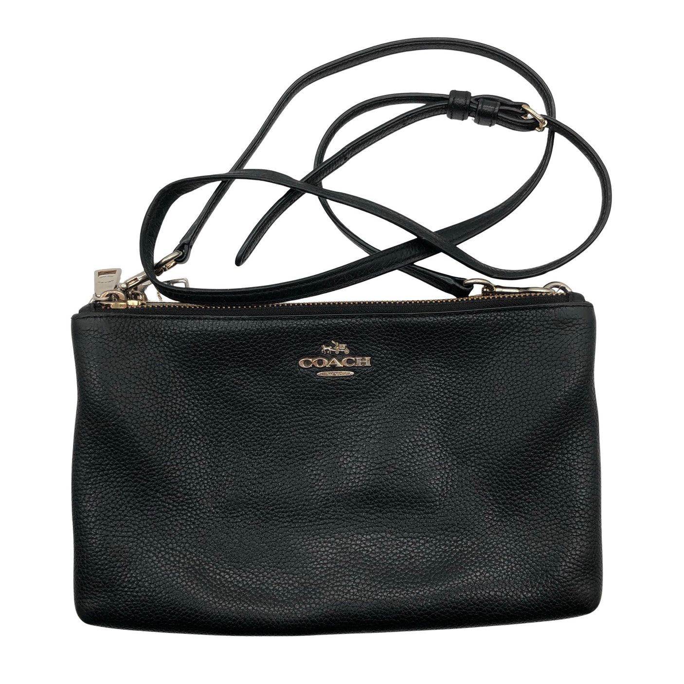 Unisex Coach - Õlakott, suurus Midi - Must (1)