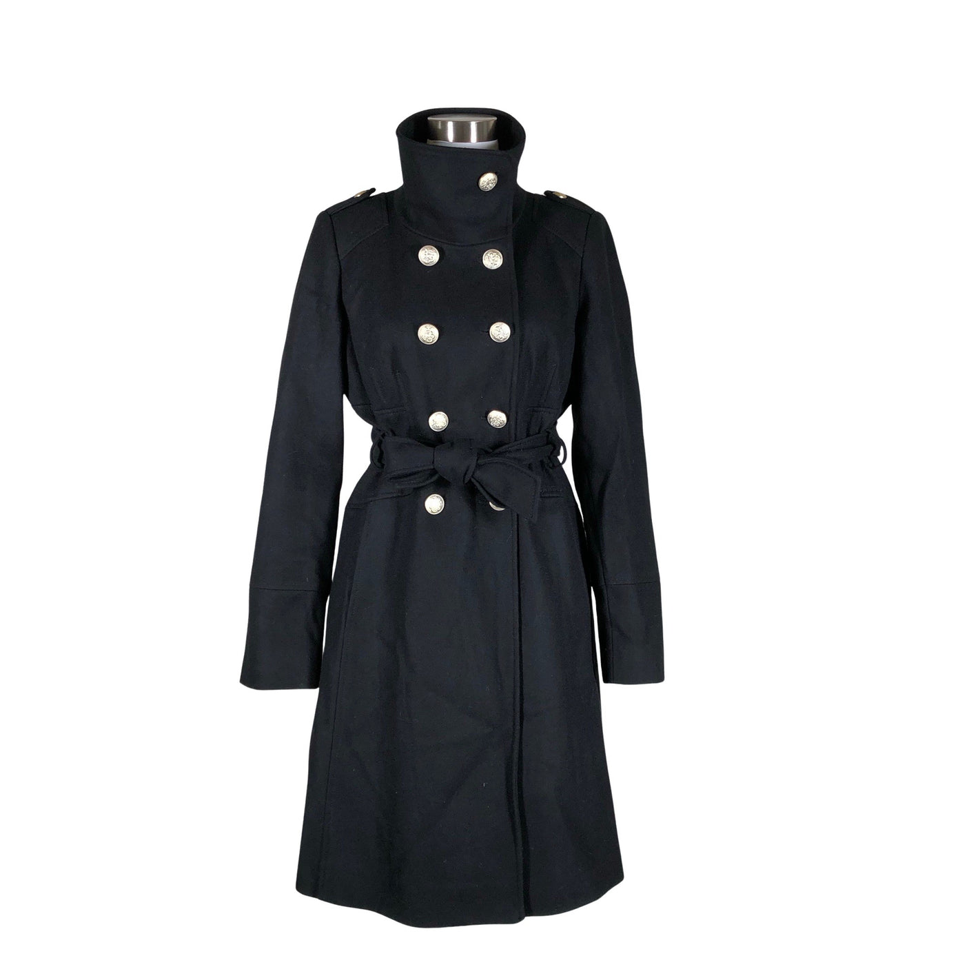 Unisex Guess - Villane mantel, suurus 38 - Must (1)