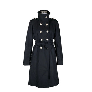 Unisex Guess - Villane mantel, suurus 38 - Must (1)