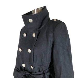 Unisex Guess - Villane mantel, suurus 38 - Must (3)