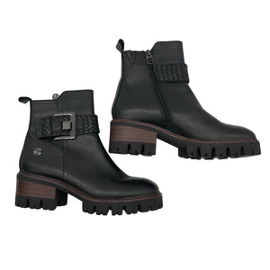 Unisex Marco Tozzi - Poolsaapad, suurus 39 - Must (1)