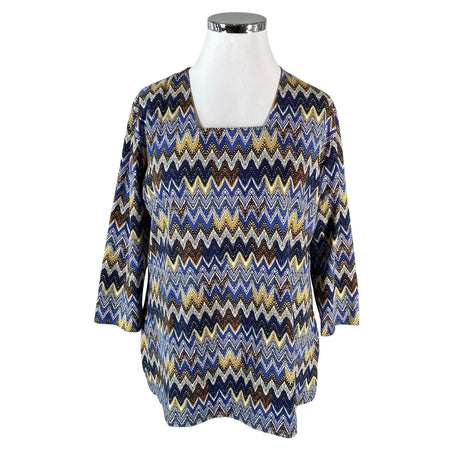 Unisex Voglia - Trikotaažist tuunika, suurus 44 - Sinine ()