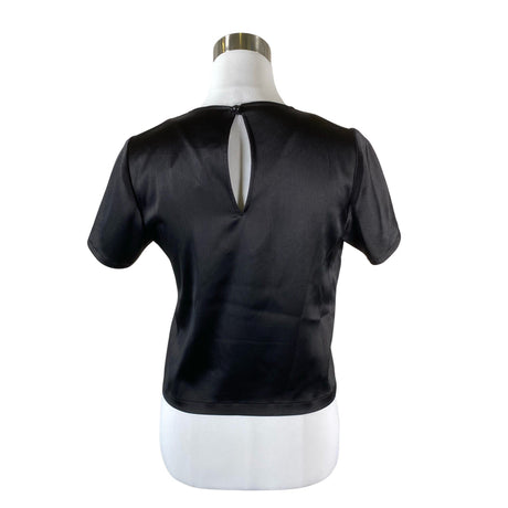 Unisex Uhana Design - Lühikeste käistega pluus, suurus 34 - Must (2)