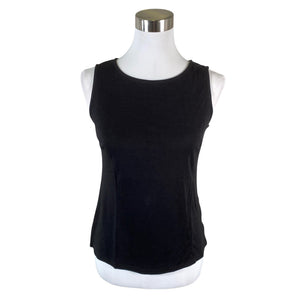 Unisex Lanius - Trikotaažist topp, suurus 34 - Must (1)