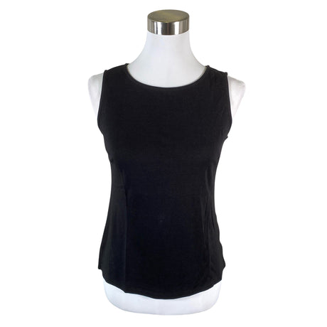 Unisex Lanius - Trikotaažist topp, suurus 34 - Must ()