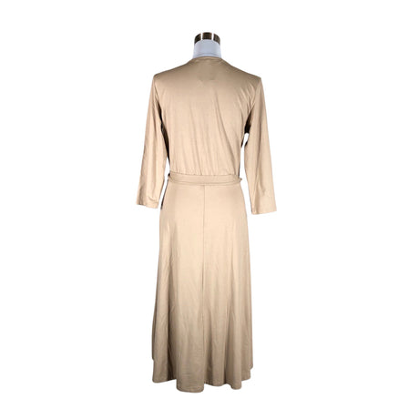 Unisex Ritva Falla - Trikotaažist kleit, suurus 40 - Beige (2)