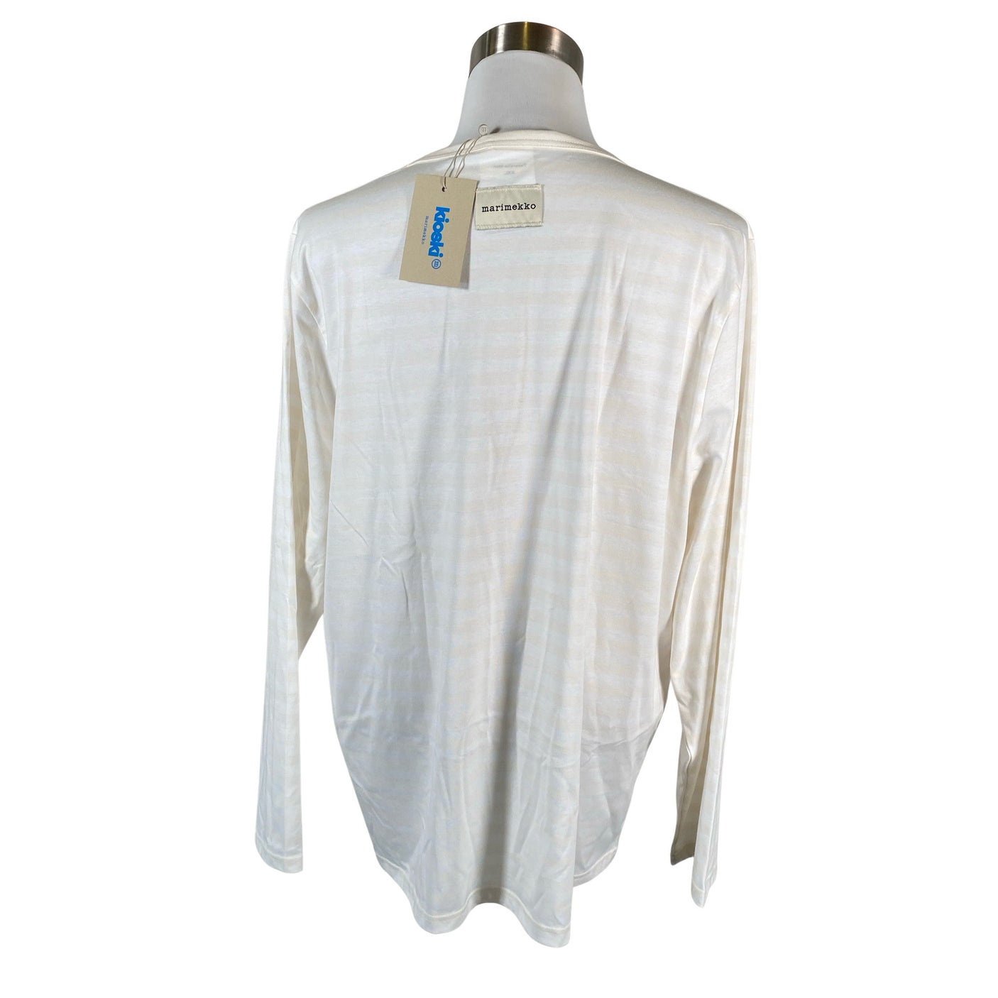 Unisex Marimekko - Trikotaažist pluus, suurus XXL - Beige (2)