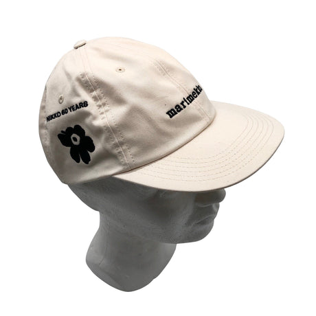 Unisex Marimekko - Nokamüts, suurus 52 - 54 cm - Looduslik valge ()