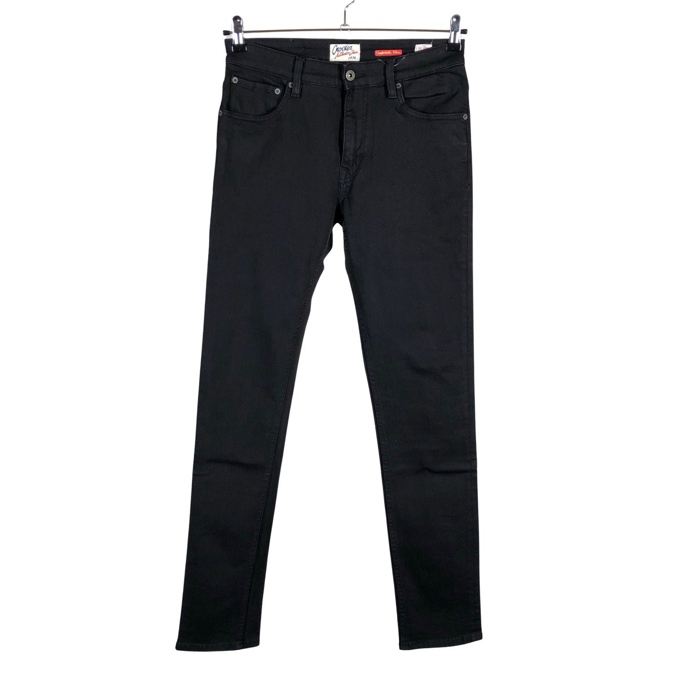 Unisex Crocker - Teksad, suurus W30 - Must (1)