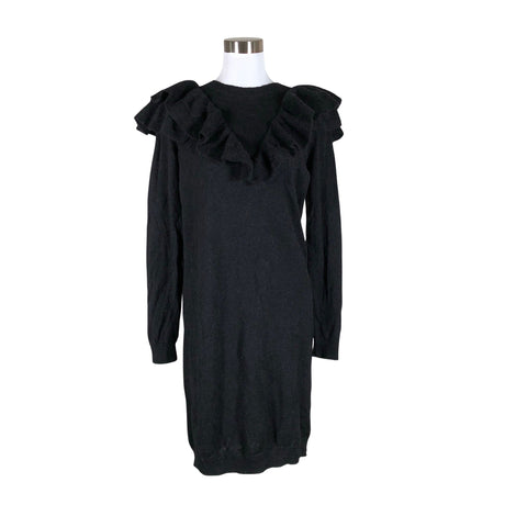 Unisex Nanso - Kootud kleit, suurus 36 - Must ()