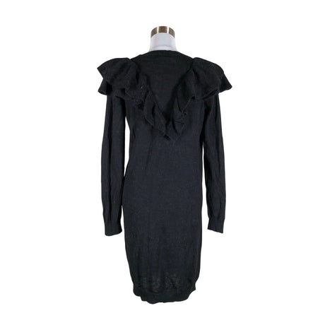 Unisex Nanso - Kootud kleit, suurus 36 - Must (2)