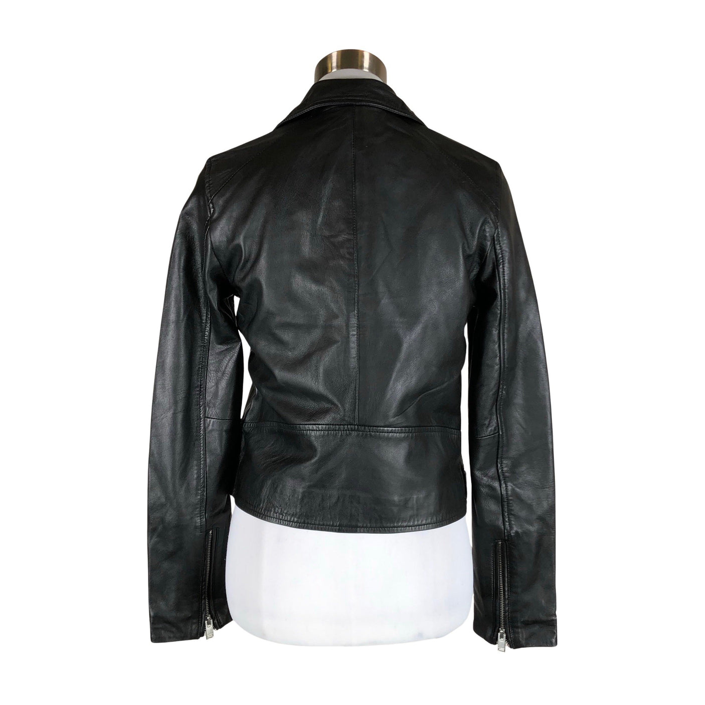 Unisex Selected - Nahktagi, suurus 36 - Must (2)