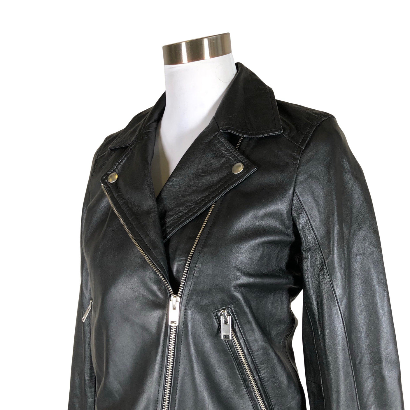Unisex Selected - Nahktagi, suurus 36 - Must (3)
